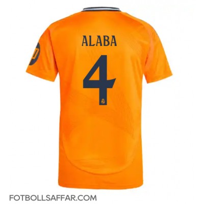 Real Madrid David Alaba #4 Bortatröja 2024-25 Kortärmad Real Madrid David Alaba #4 Bortatröja 2024-25 Kortärmad